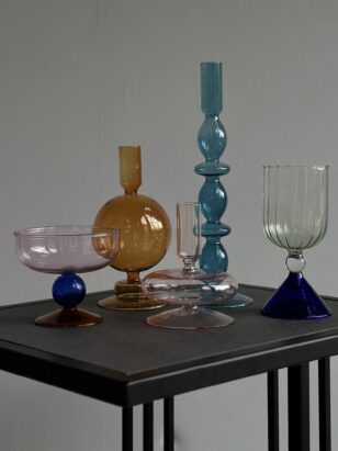 Подсвечник стеклянный в ассортименте — изображение 2