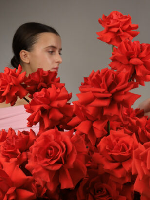 Коробка из французских роз "Нина" — изображение 4