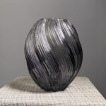 Ваза "Стайл" S серая