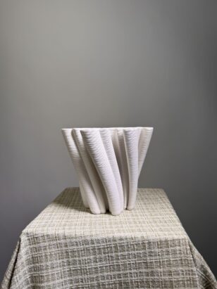Ваза 3D печать M белая