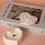 Ароматная Свеча "Сердце" - груша и фрезия