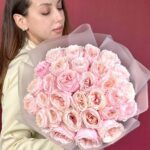 Моно букет из тсумуги