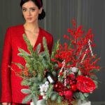 Композиция "Рождественский рубин"