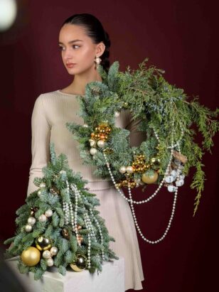 Венок "Марципановая сказка" — изображение 2