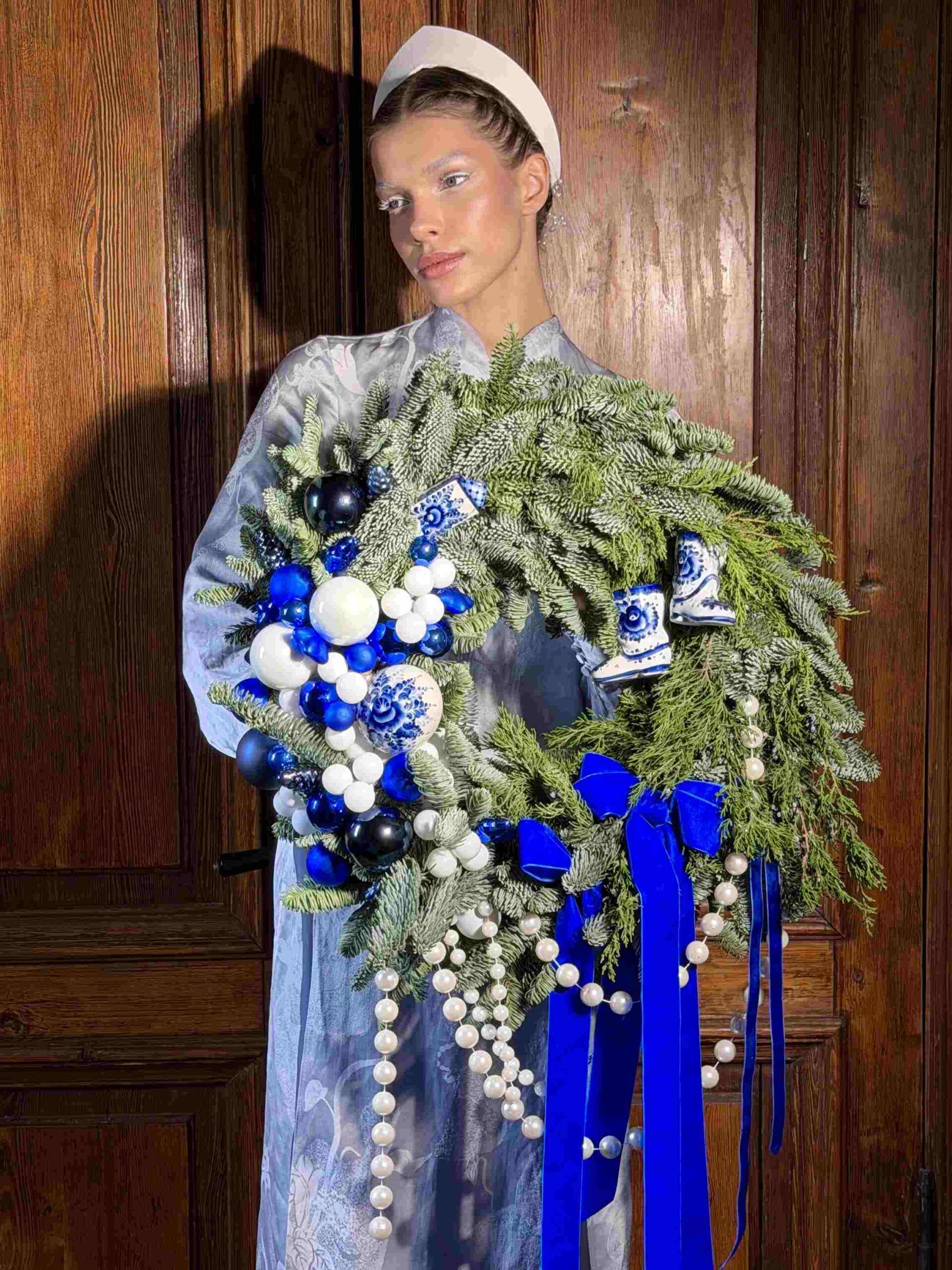 IMG_3758 Венок "Тайна синей Руси" — изображение 1
