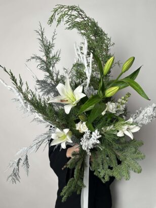 Букет "Снежная Лили"