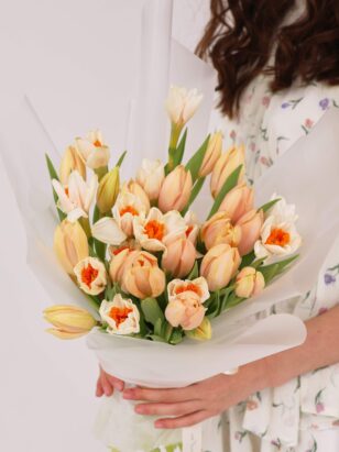 Дуо нарциссы и тюльпаны — изображение 2