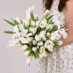 Дуо ирисы и тюльпаны